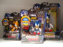 Sonic Through Time Figuren