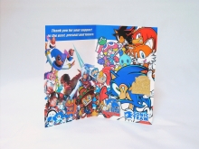 Sonic 'Thank You' Pins