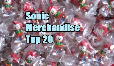 Sonic Merchandise Top 20