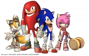 Sonic Boom Concept Art Characters