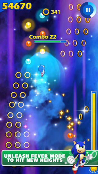 Sonic Jump Fever Screen 2