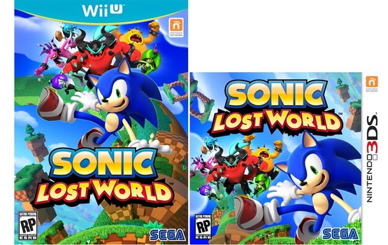 Sonic Lost World Boxarts