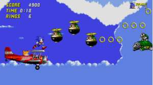 Sonic 2 wing fortress