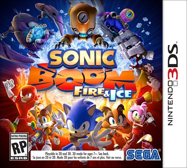 Sonic Boom Fire & Ice - Boxart