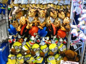 Sonic-Merchandise - wenige Plüschfiguren unter vielen