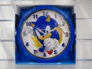 Sonic Wanduhr