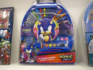 Sonic Coloring Set