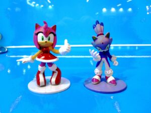 Sonic 3d-Figuren - Amy & Blaze